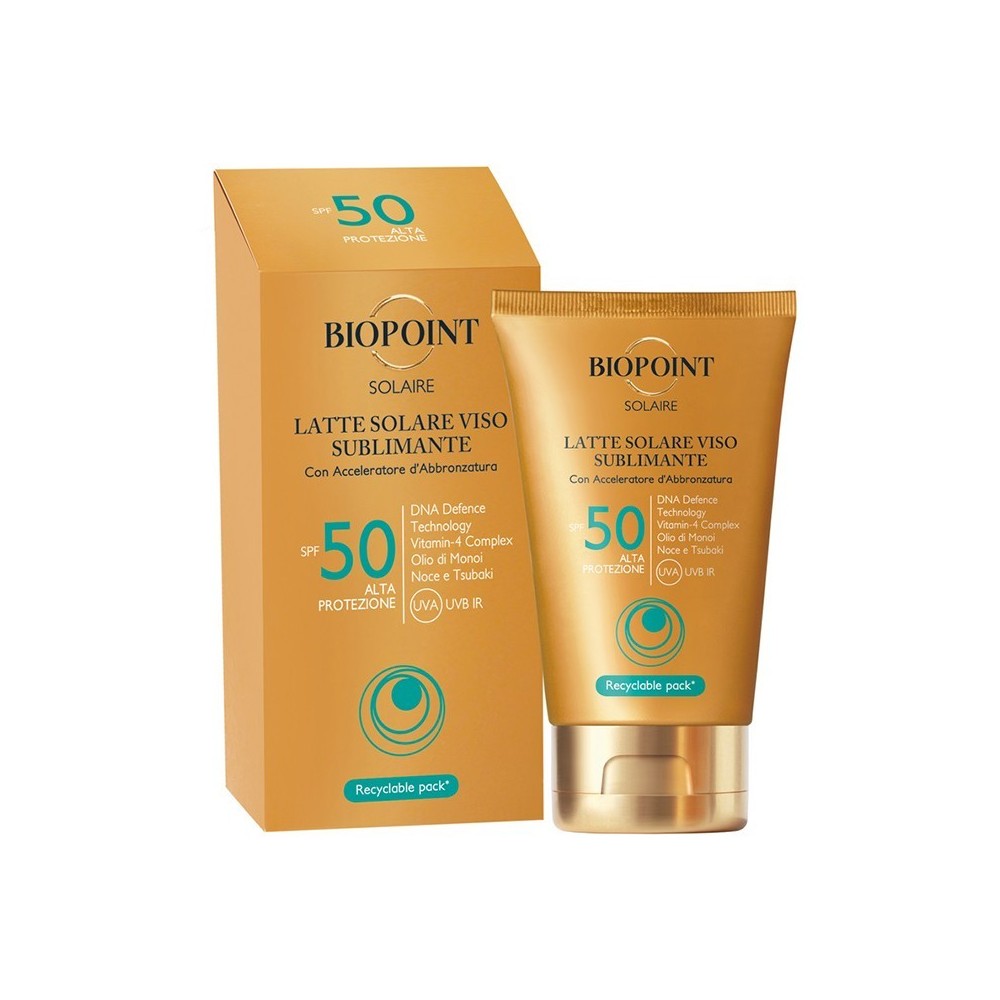 Biopoint Solaire Crema Solare Viso SPF 50 50ML 