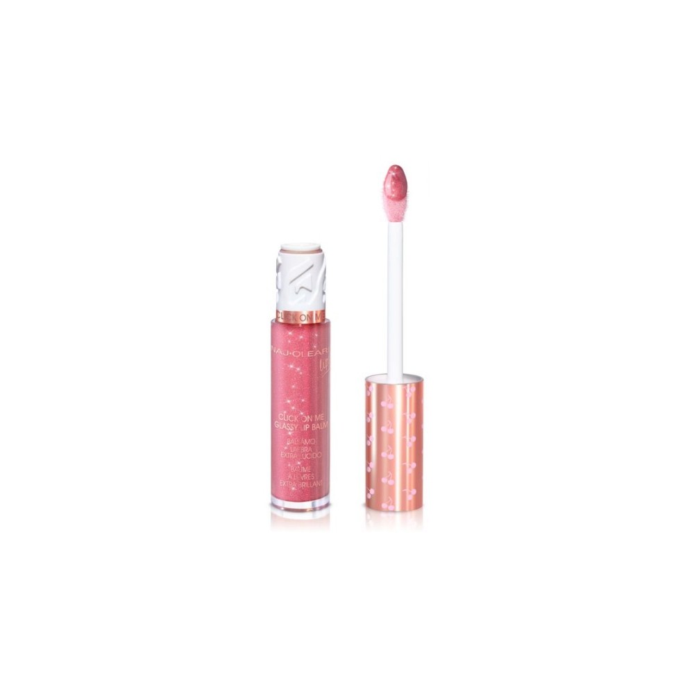 Naj-Oleari Click On Me Glassy Lip Balm - 02 Rosa Luminoso 