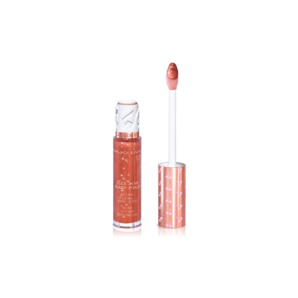 Naj-Oleari Click On Me Glassy Lip Balm - 03 Caramello Dorato 