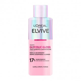 L'oreal Paris Elvive Glycolic Gloss Trattamento Laminazione 5 Minuti Per Capelli Spenti 200 Ml