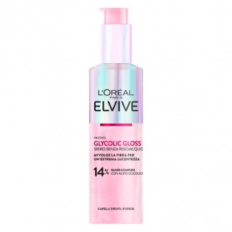 L'oreal Paris Elvive Glycolic Gloss Siero Senza Risciacquo Per Capelli Spenti 200 Ml
