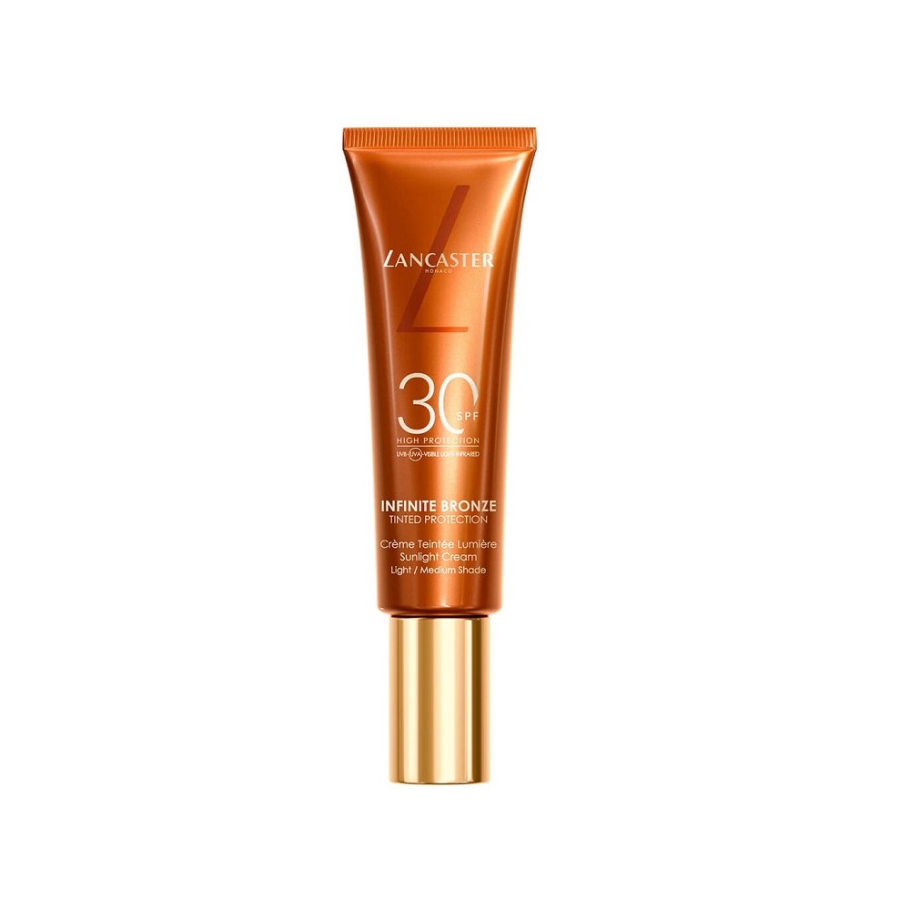 Lancaster Infinite Bronze Tinted Protection Sunlight Cream SPF30 Fondotinta Solare Medio/Scuro 