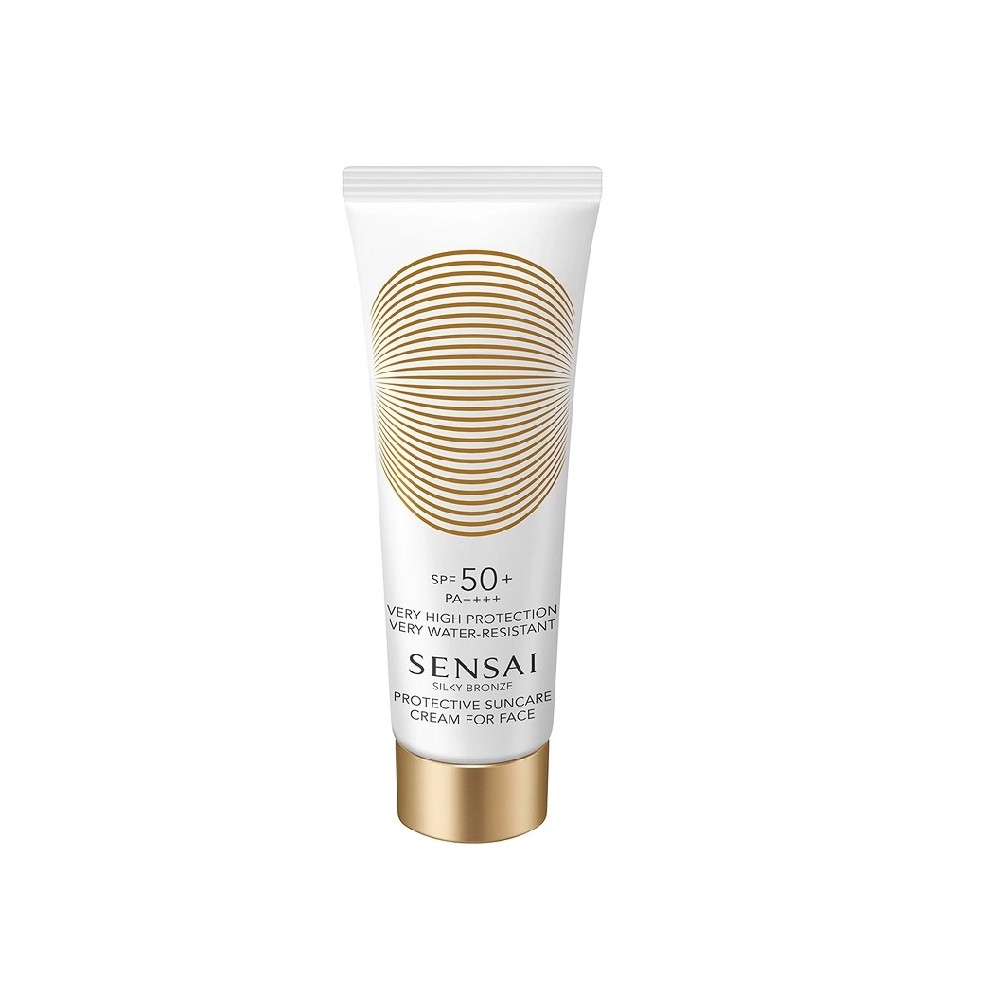 Sensai Silky Bronze Protective Suncare Cream For Face SPF50+ 50 ml 