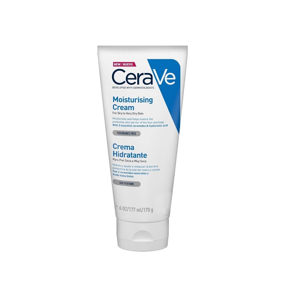 CeraVe Crema Idratante Viso E Corpo Per Pelli Da Secche A Molto Secche 177 ml 