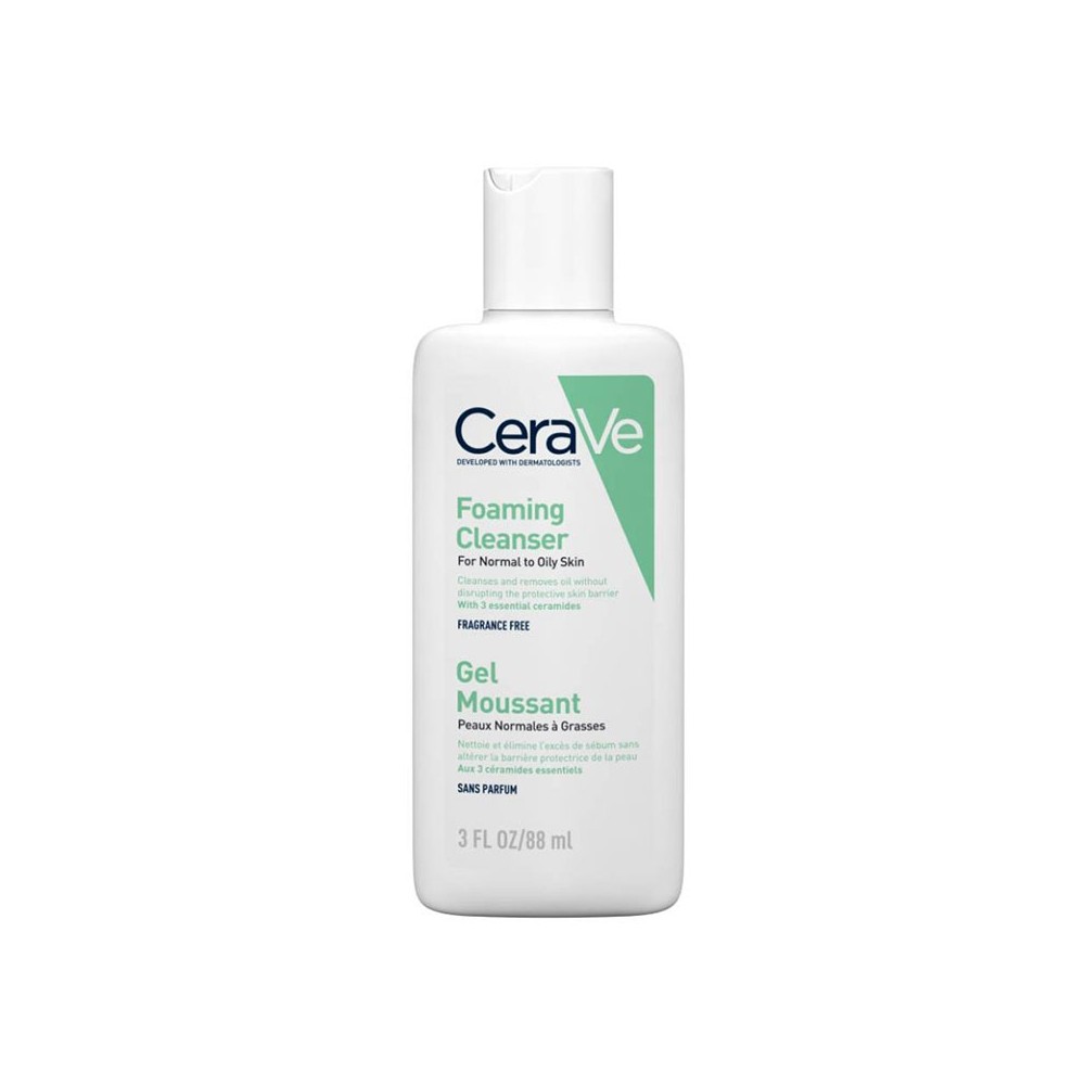 CeraVe Schiuma Detergente Viso E Corpo Per Pelli Da Normali A Grasse 88 ml 
