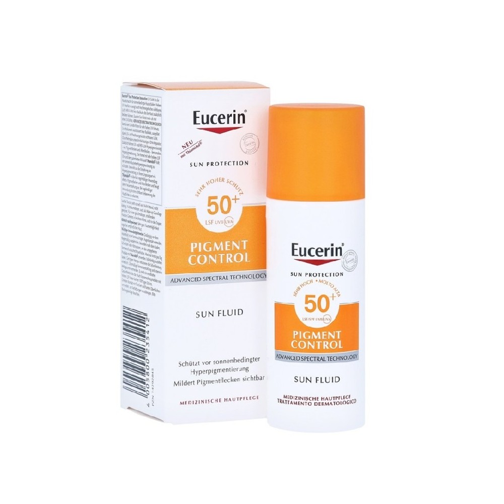 Eucerin Sun Hydro Protect Fluido Ultra-leggero SPF 50+ Protezione Solare Viso 50 ml 