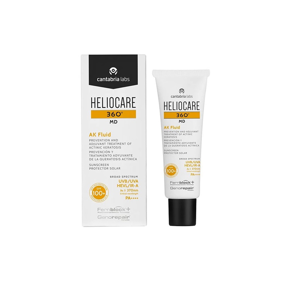 Difa Cooper Cooper Heliocare 360 MD Ak Fluid SPF100 Protezione Solare Per Cheratosi Attinica 50 ml 