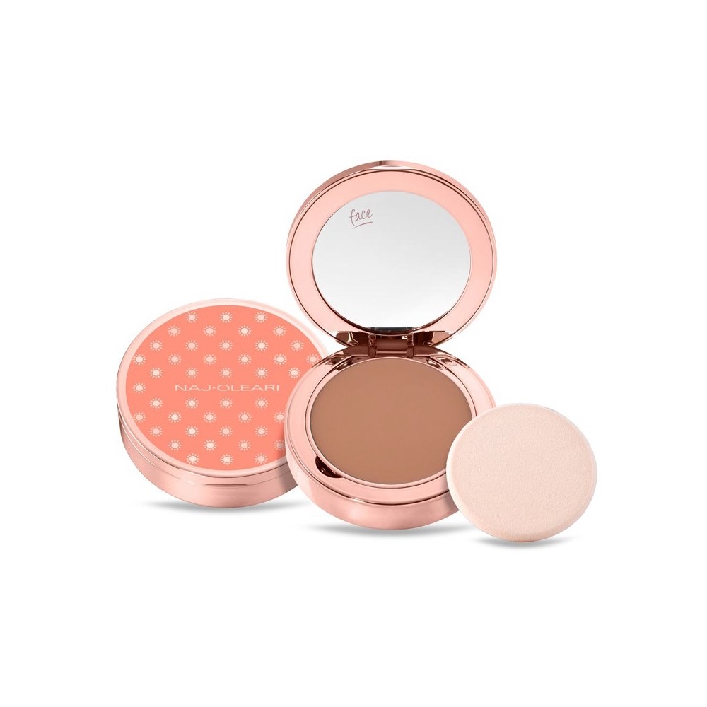 Naj-Oleari Sun Addiction Cream Compact Foundation - Fondotinta Compatto SPF15 - - 04 Bronze 