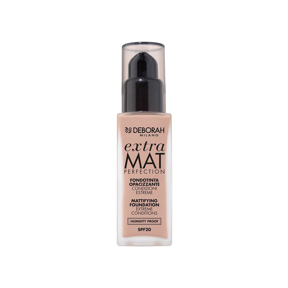 Deborah Extra Mat Perfection Fondotinta Fluido Opacizzante Spf20 - 1 Fair 