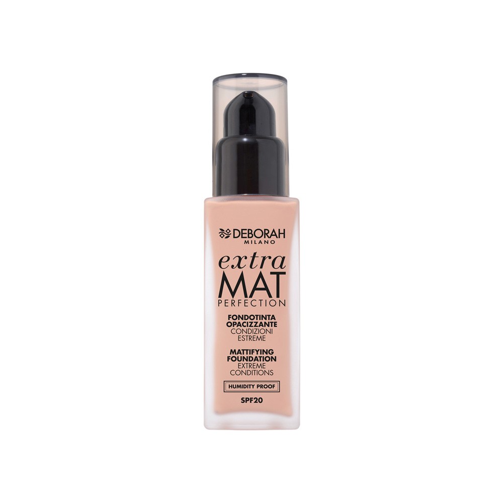 Deborah Extra Mat Perfection Fondotinta Fluido Opacizzante Spf20 - 2.1 Vanilla 