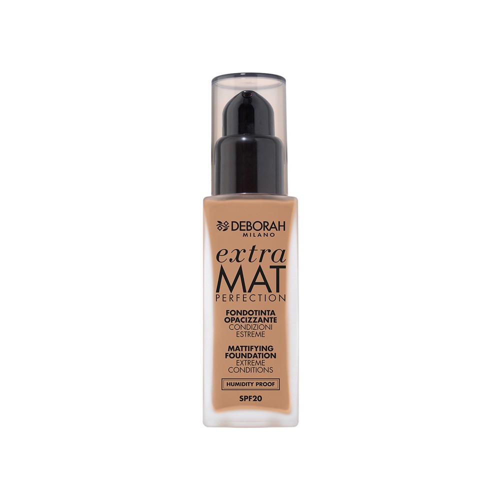 Deborah Extra Mat Perfection Fondotinta Fluido Opacizzante Spf20 - 5 Amber 
