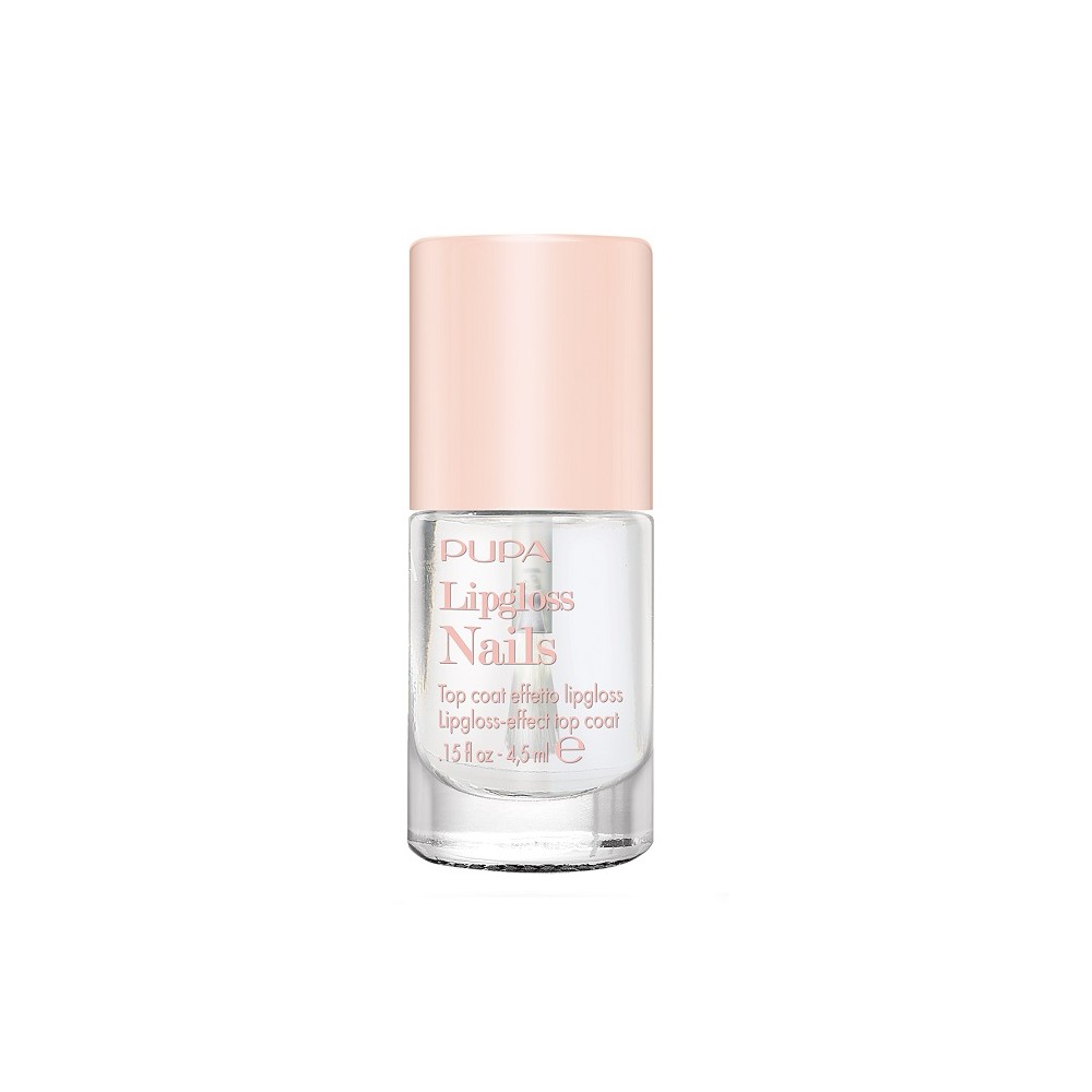 Pupa Lipgloss Nails Smalto Top Coat Trasparente 
