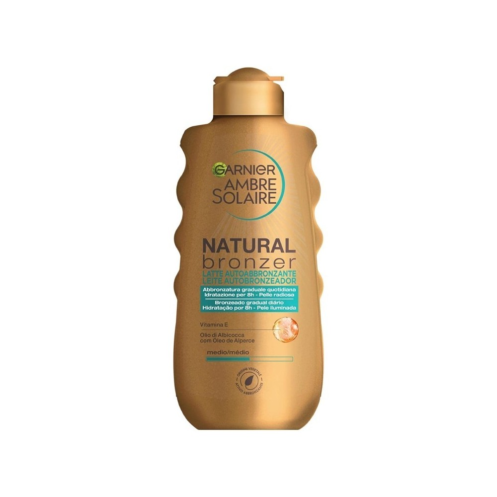 Garnier Ambre Solaire Natural Bronzer Latte Autoabbronzante 200 ml 