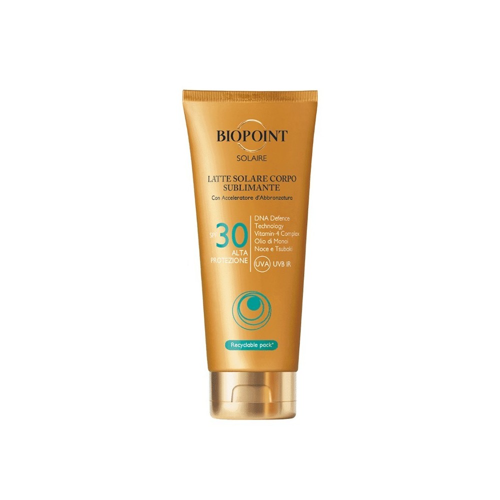 Biopoint Solaire Latte Solare Corpo Sublimante SPF 30 200ML 