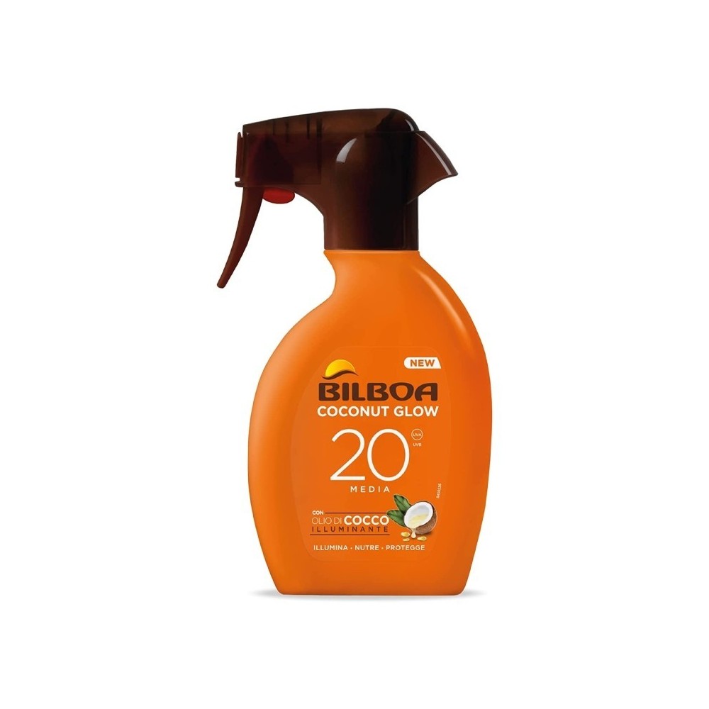 Bilboa Coconut Glow SPF20 Spray Solare Corpo 250 ml 