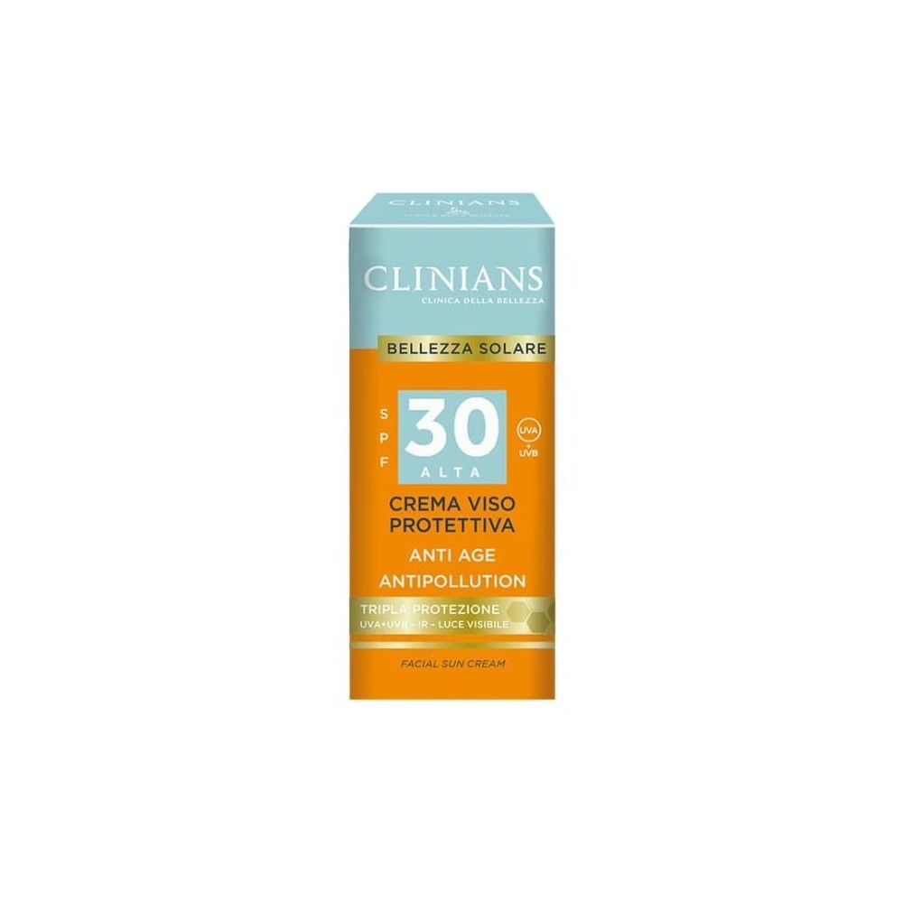 Clinians Crema Viso Protettiva Anti-Età SPF30 75 ml 