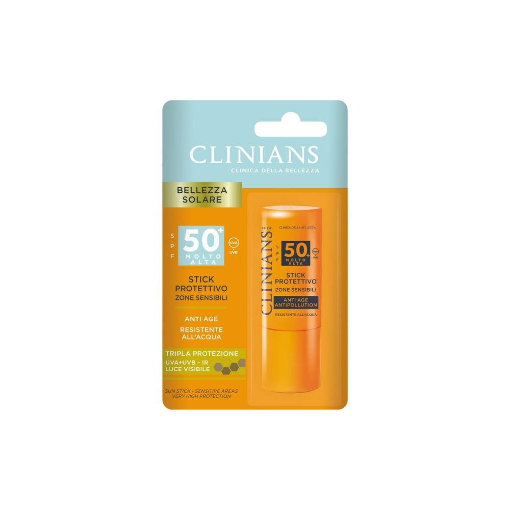 Clinians Stick Zone Sensibili SPF50+ 10 ml 