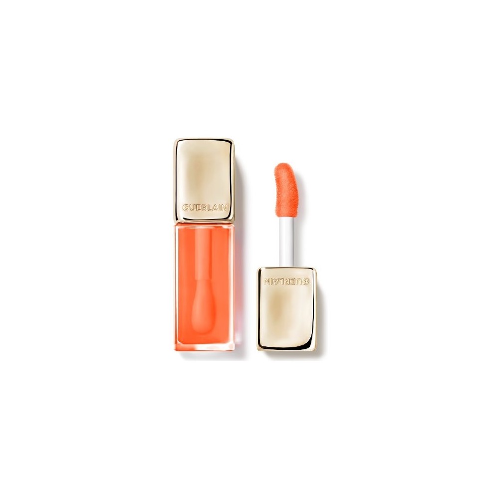 Guerlain KissKiss Bee Glow Oil - Olio Labbra Colorato - 319 Peach Glow 