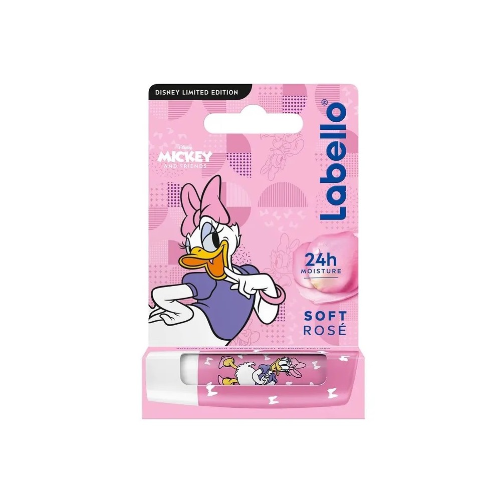 Labello Disney Daisy Duck Soft Rose Balsamo Labbra 