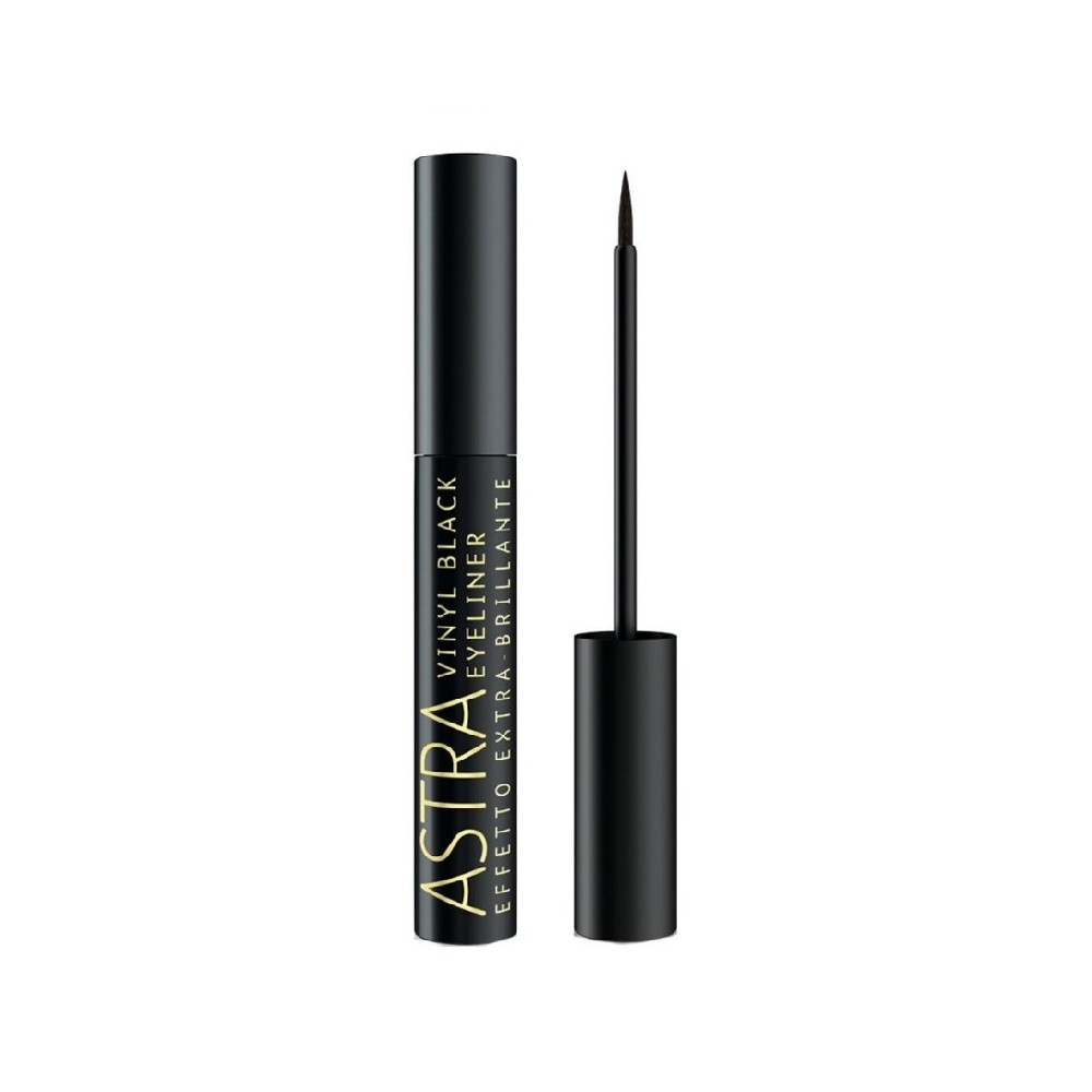 Astra Vinyl Black Eyeliner Effetto extra-Brillante 