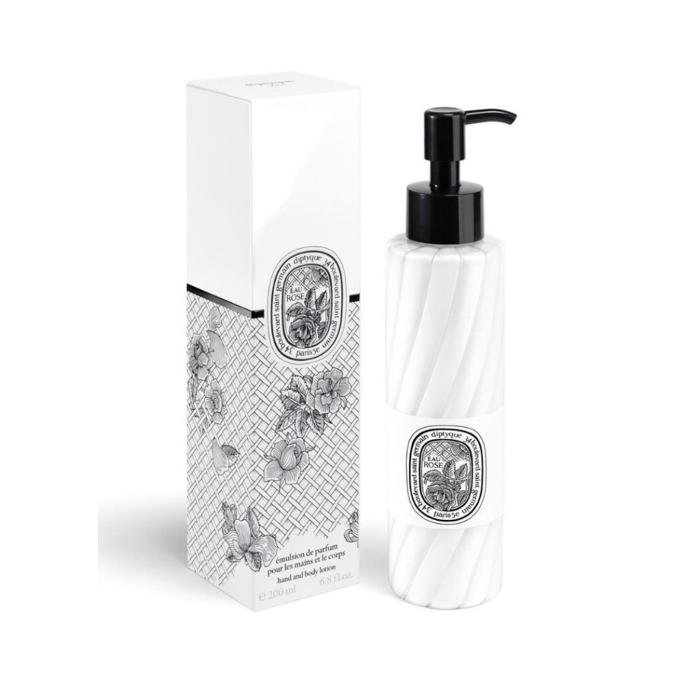 Diptyque Eau Rose Emulsione Profumata Per Le Mani E Il Corpo 200 ml 