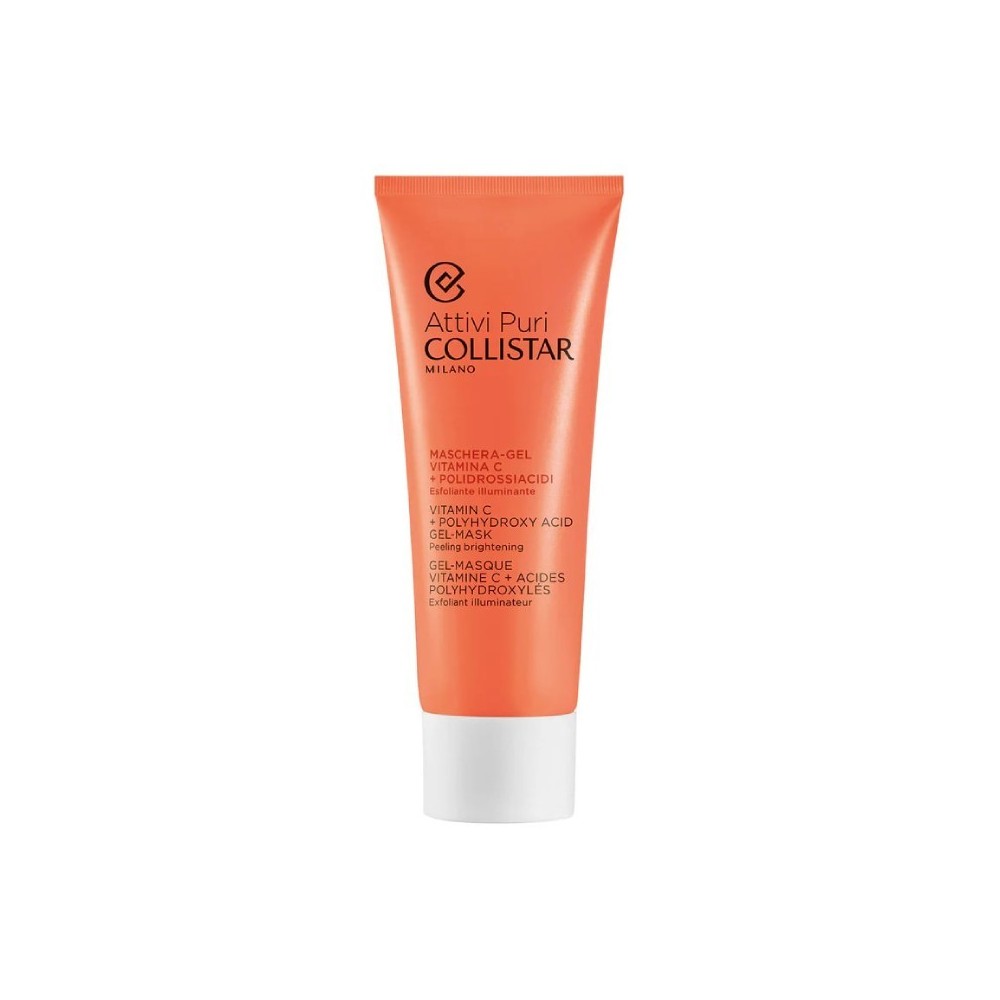 Collistar Attivi Puri Maschera-Gel Esfoliante Illuminante Vitamina C + Polidrossiacidi 75 ml 
