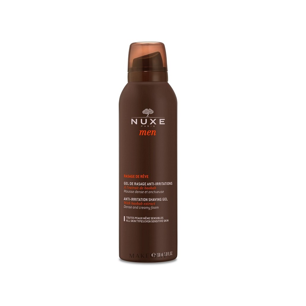 Nuxe Men Gel Da Barba Anti-Irritazioni 150 ml 