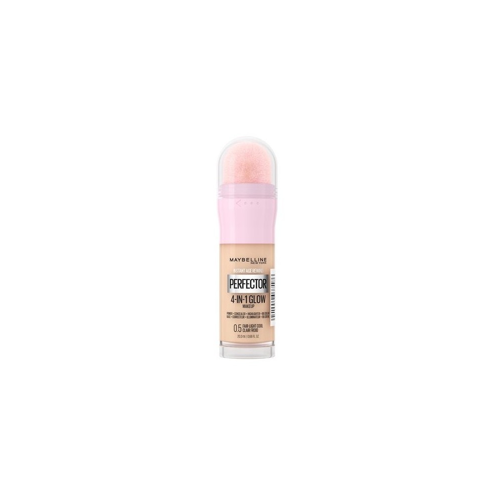 Maybelline Instant Perfector 4-In-1 Glow Makeup Fondotinta Multi-Uso -  0.5 Fair Light Cool 