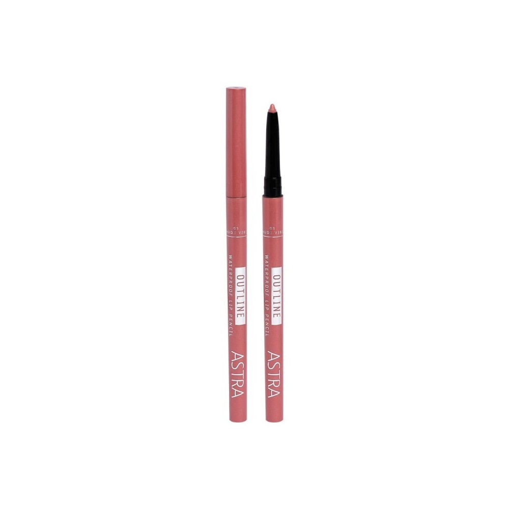 Astra Outline Waterproof Lip Pencil - 04 Fierce Nut 