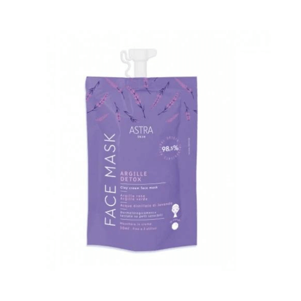 Astra Face Mask Argille Detox Maschera Viso Purificante 30 ml 