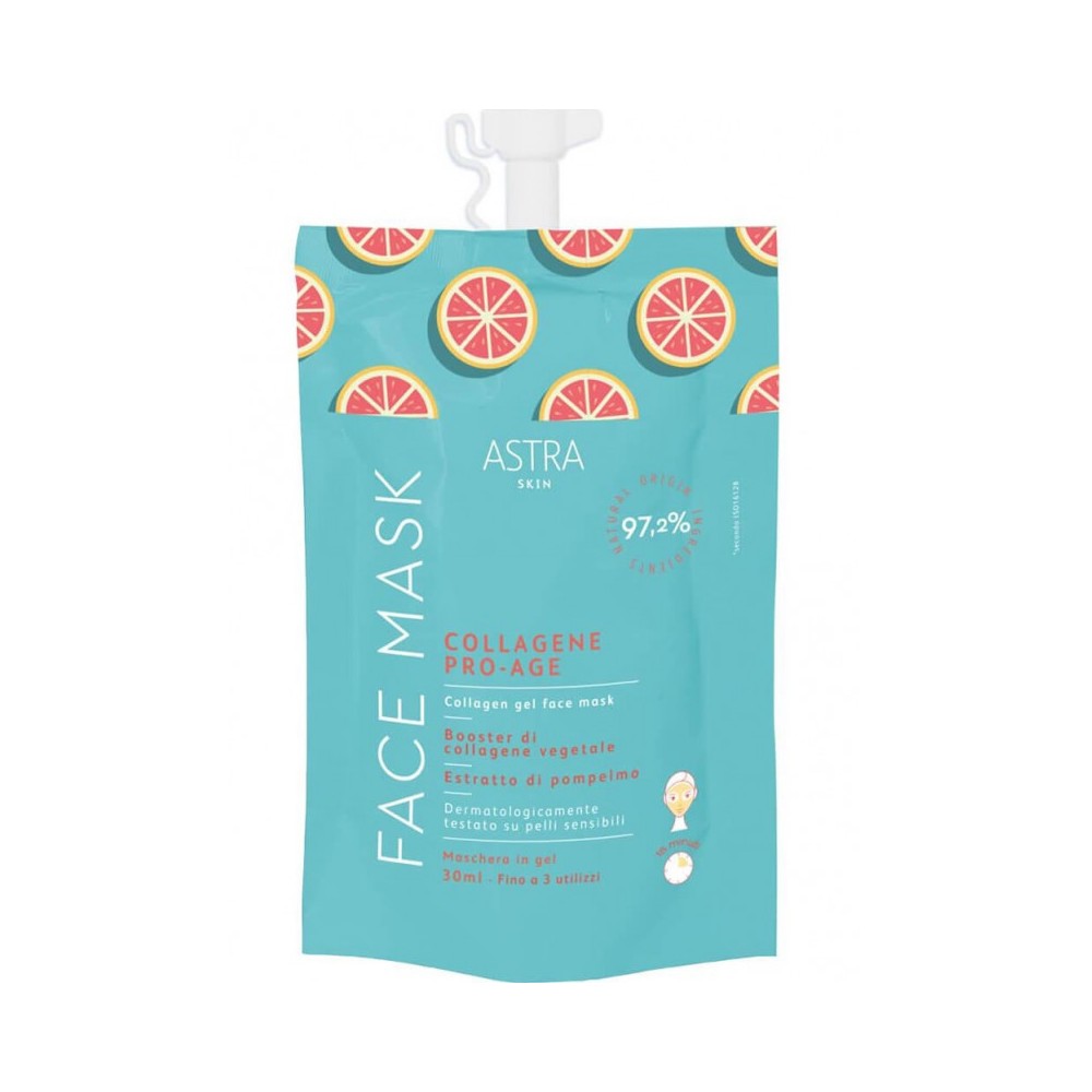 Astra Face Mask Collagene Pro-Age Maschera Viso Levigante 30 ml 