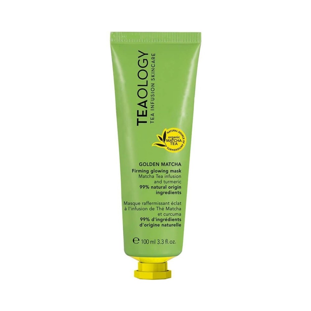 Teaology Golden Matcha Maschera Rassodante Illuminante Viso 100 ml 