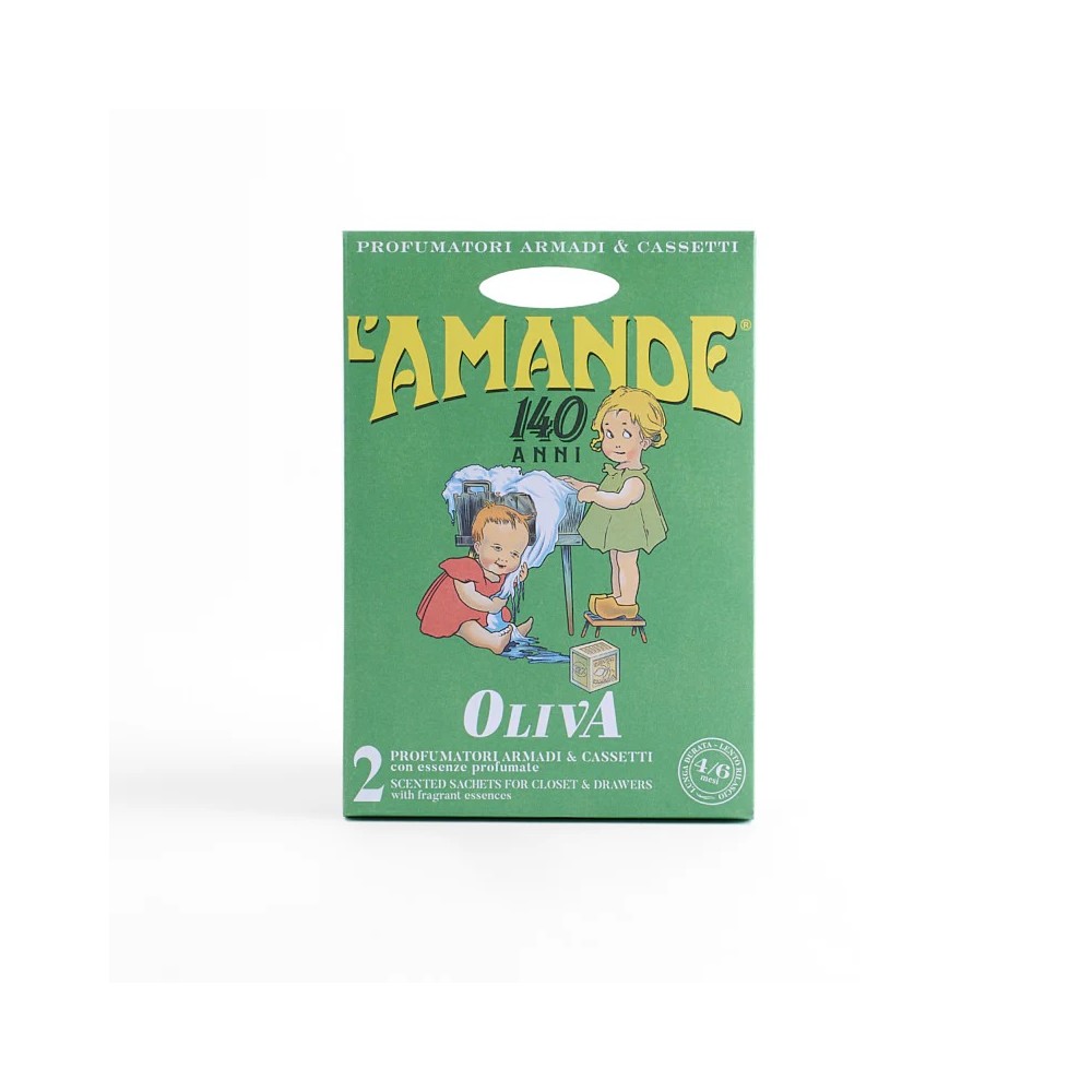 L'Amande Profumatore Armadi E Cassetti Oliva - 2 pz 