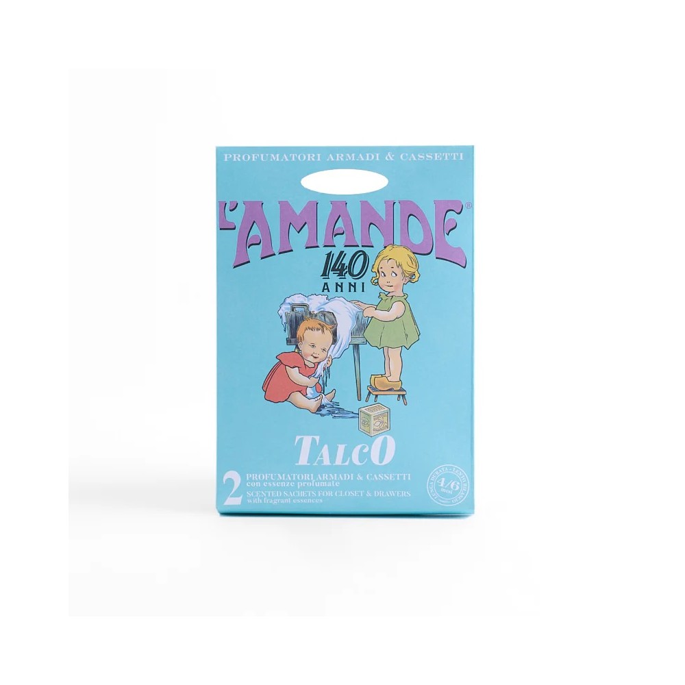 L'Amande Profumatore Armadi E Cassetti Talco - 2 pz 