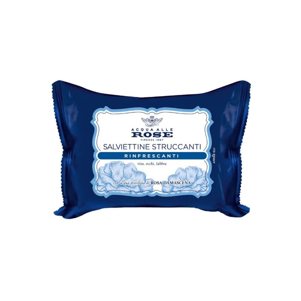 Acqua alle Rose Salviettine Struccanti Rinfrescanti 20PZ 