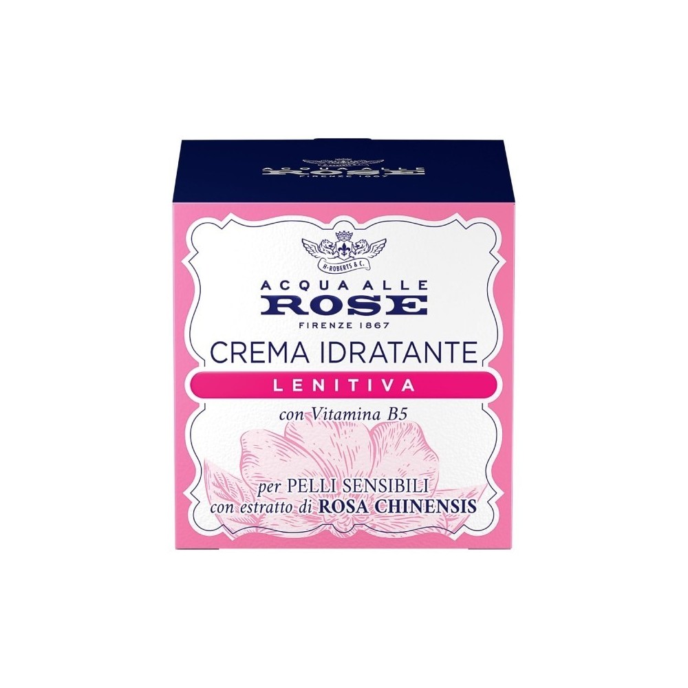 Acqua alle Rose Crema Viso Idratante Lenitiva 50ML 