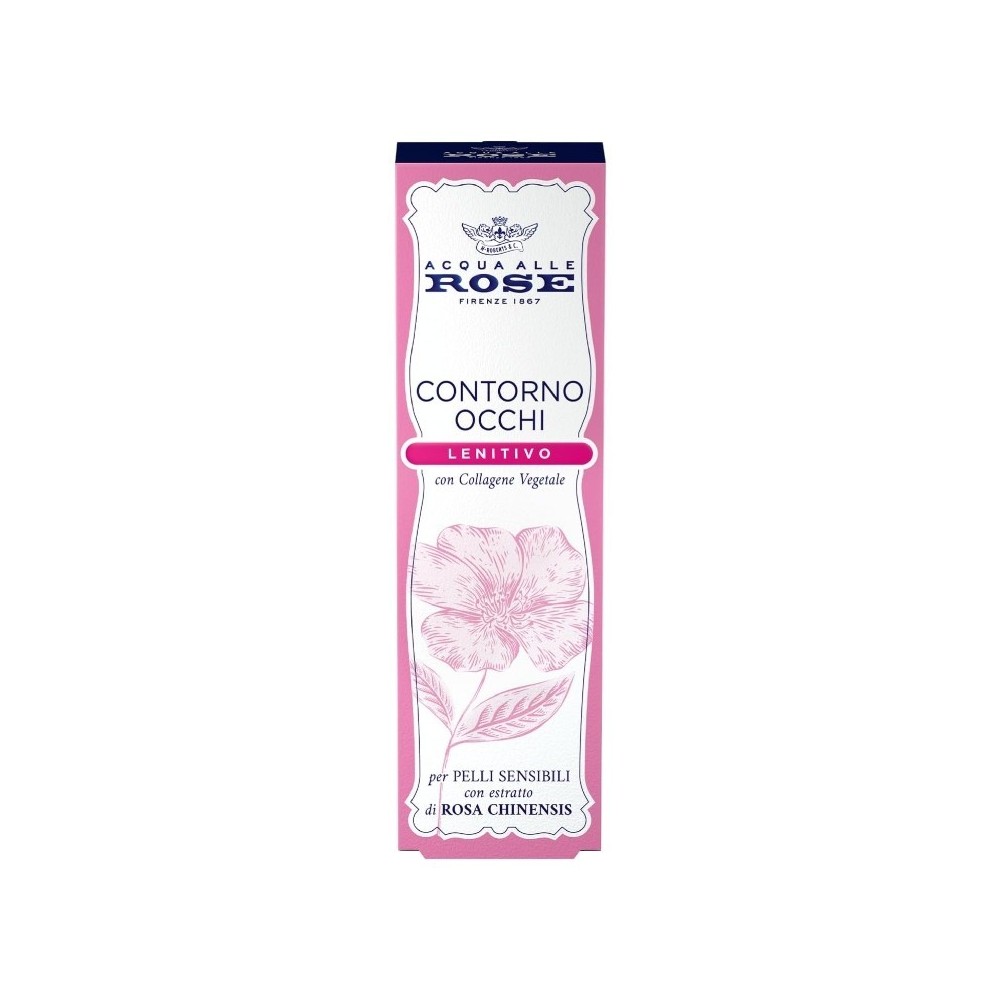 Acqua alle Rose Contorno Occhi Lenitivo Per Pelli Sensibili 15 ml 