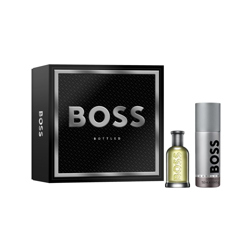 Hugo Boss Boss Bottled Eau De Toilette 50 ml + Deo Spray Cofanetto 