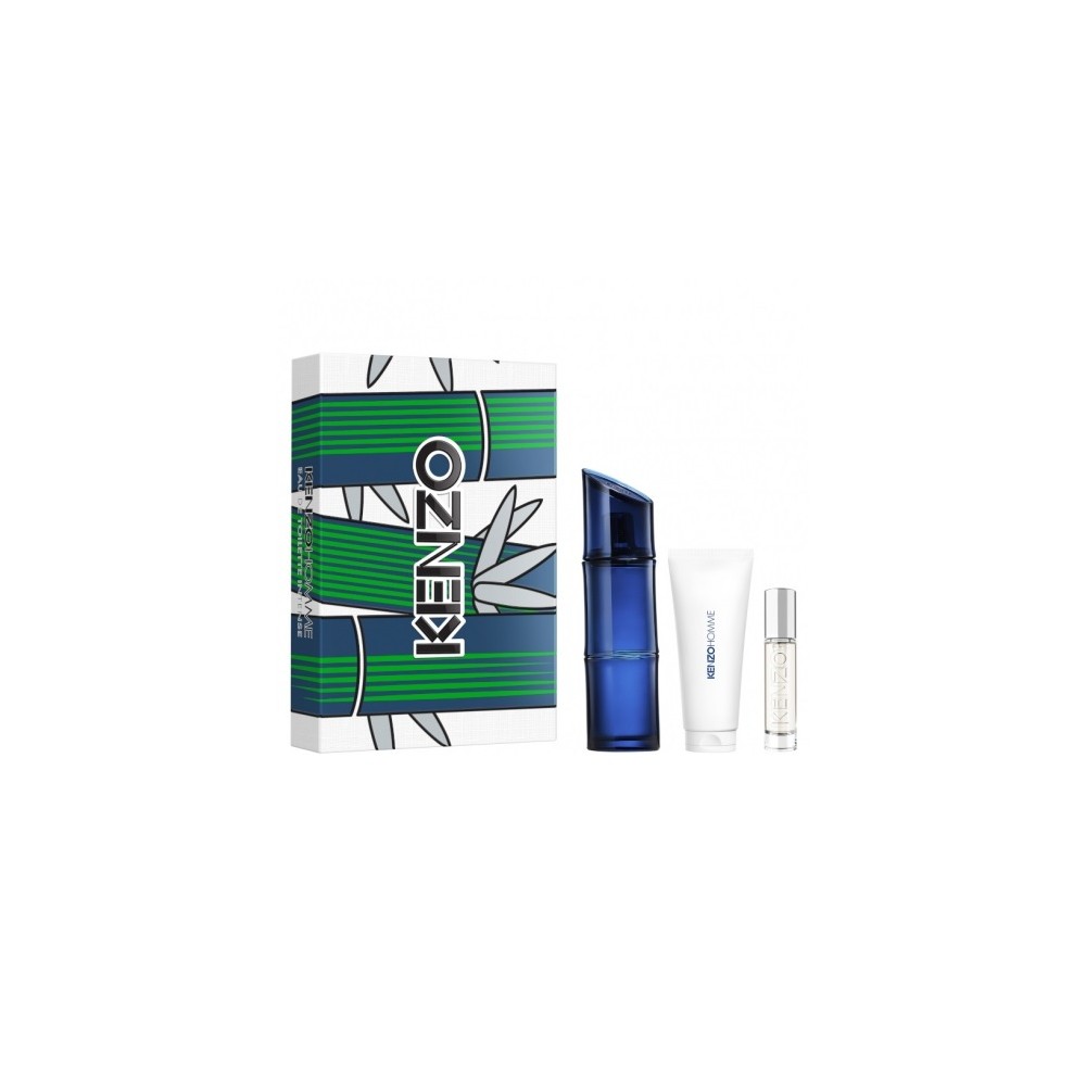 Kenzo Homme Eau de Toilette Intense 110 ml + 10 ml + Shower Gel Cofanetto 