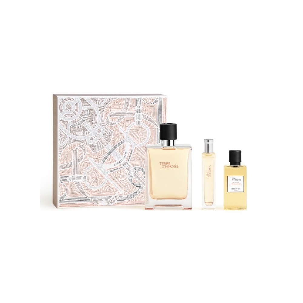 Hermes Terre D'Hermès Eau De Toilette 100 ml + 15 ml + Shower Gel Cofanetto 