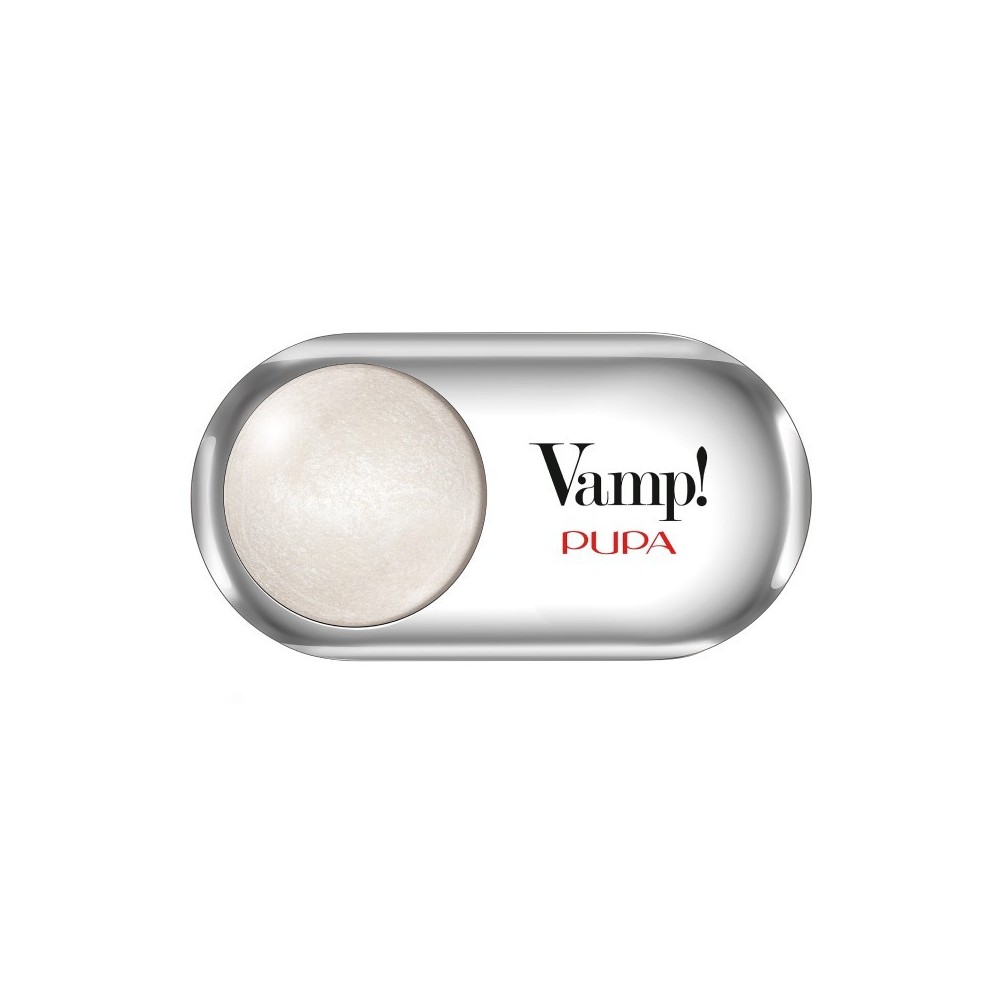 Pupa Vamp! Wet & Dry Ombretto - 401 White Snow 