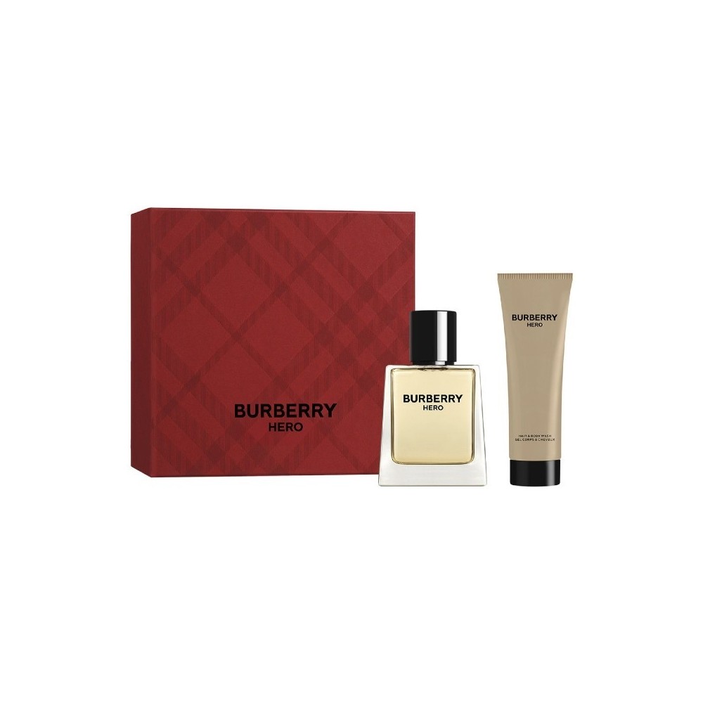 Burberry Hero Eau De Toilette 50 ml + Gel Doccia Cofanetto 