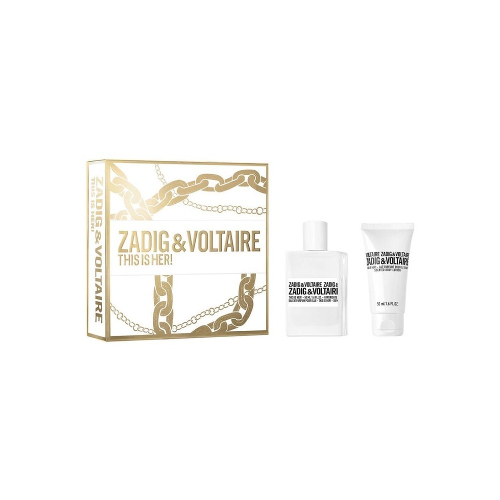 Zadig & Voltaire This Is Her! Eau De Parfum 50 ml + Body Lotion Cofanetto 