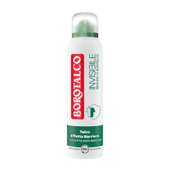 Borotalco - Borotalco Invisibile Profumo Borotalco Deo Spray Effetto Barriera 150 ml