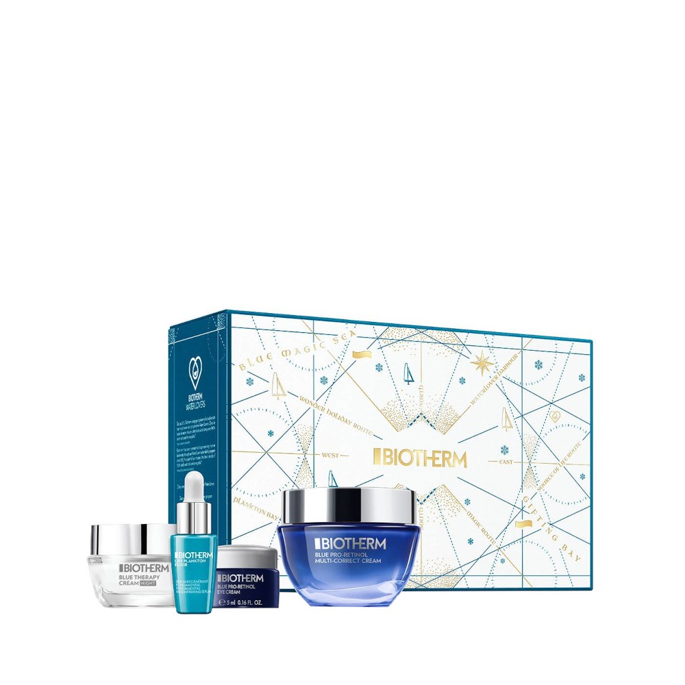 Biotherm Blue Pro-Retinol Multi-Correct Cream Cofanetto Viso 