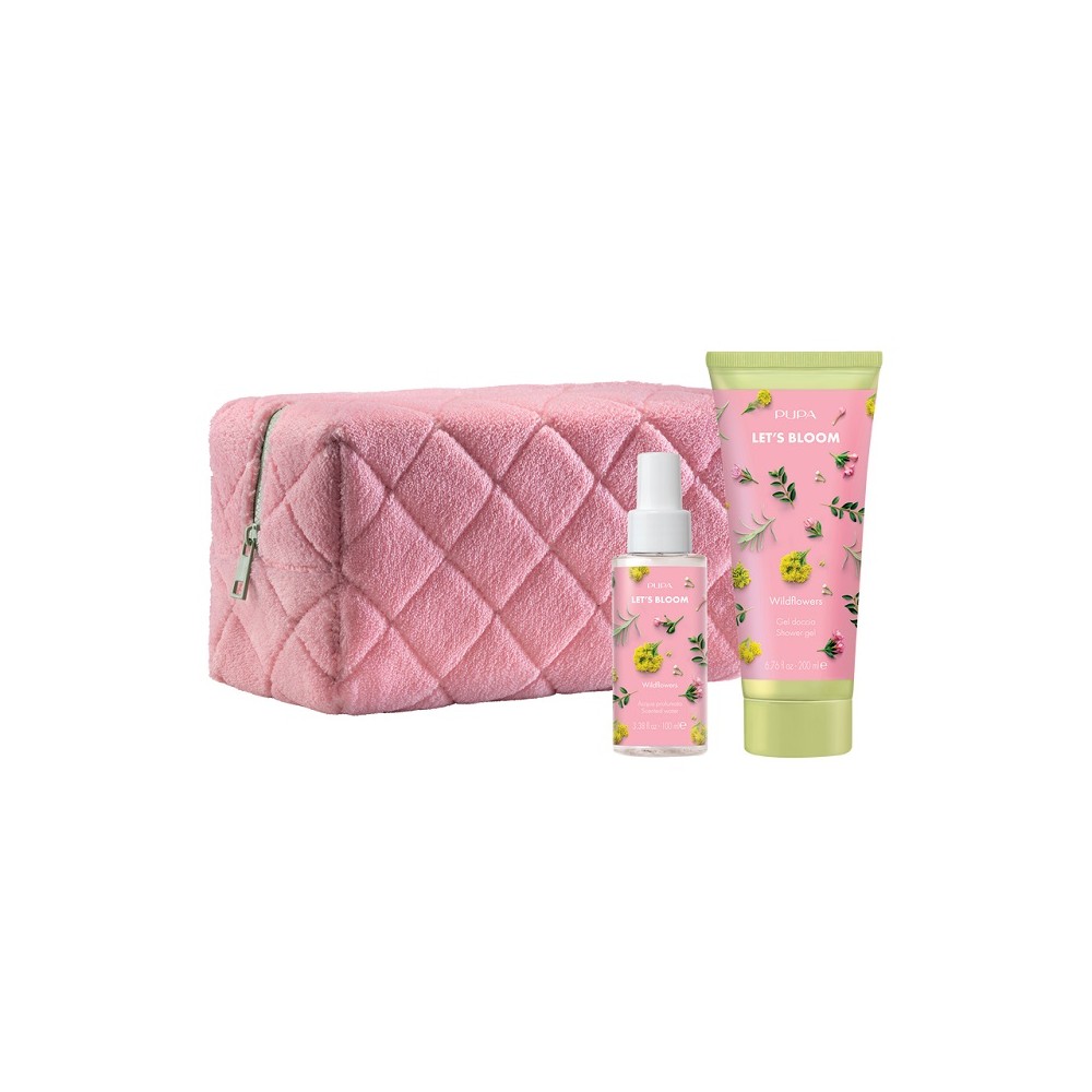 Pupa Let's Bloom - Gel Doccia + Acqua Profumata Wildflowers Cofanetto 