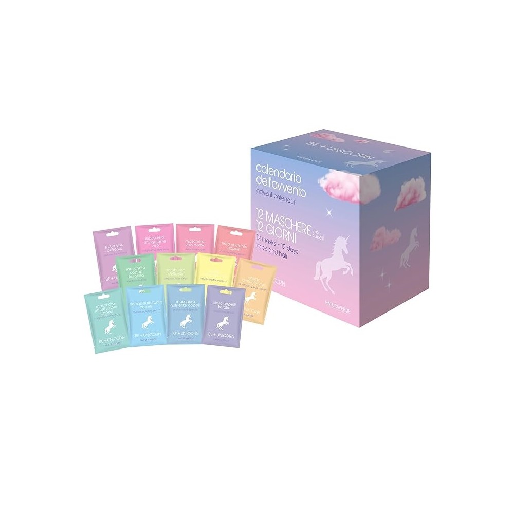 Naturaverde Be A Unicorn Calendario Dell'Avvento 2024 12 Giorni 