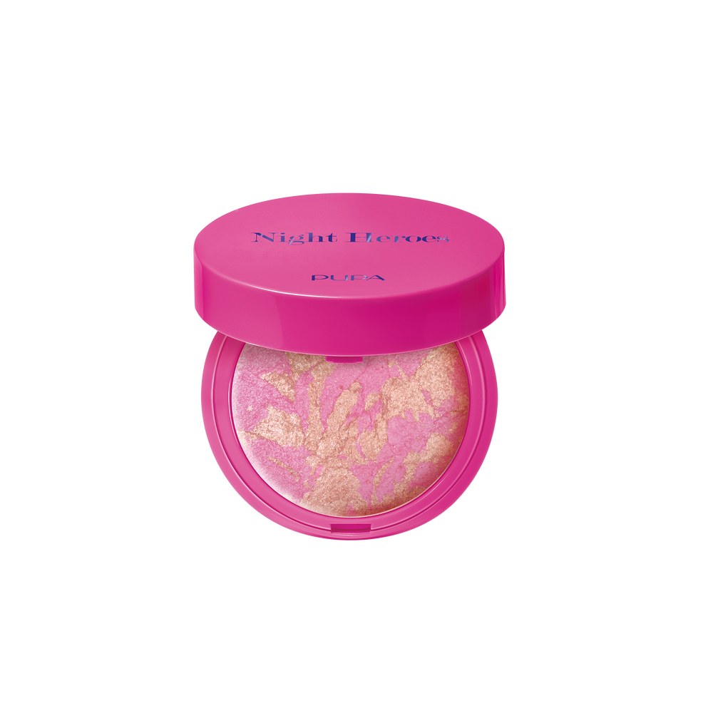 Pupa Night Heroes Blush Illuminante - 001 Irreverent Attitude 
