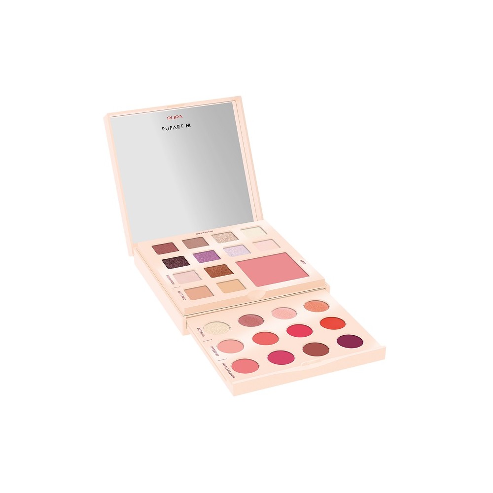 Pupa Pupart M Palette Makeup - 001 Ivory 