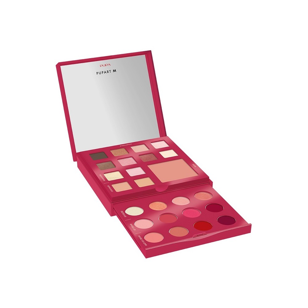 Pupa Pupart M Palette Makeup - 003 Burgundy 